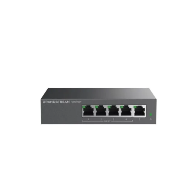 Grandstream Networks GWN7700P dispositivo de redes No administrado Gigabit Ethernet (10/100/1000) Energía sobre Ethernet (PoE) Negro image 7