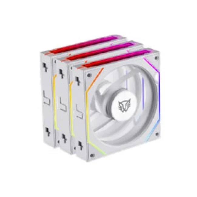 KIT 3 VENTILADORES BALAM RUSH EXL95/120mm/ PWM 4 pin/RGB/BLC (BR-942096) image 2