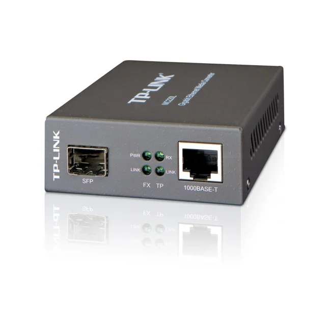 TP-Link Omada MC220L convertidor de red 1000 Mbit/s Multimodo, Modo único Negro image 8