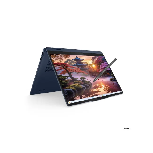Lenovo IdeaPad 5 2-in-1 14AKP10 Copilot+ PC AMD Ryzen AI 7 350 Híbrido (2-en-1) 35.6 cm (14") Pantalla táctil WUXGA 16 GB 512 GB SSD Wi-Fi 7 (802.11be) Windows 11 Home Español Azul image 8