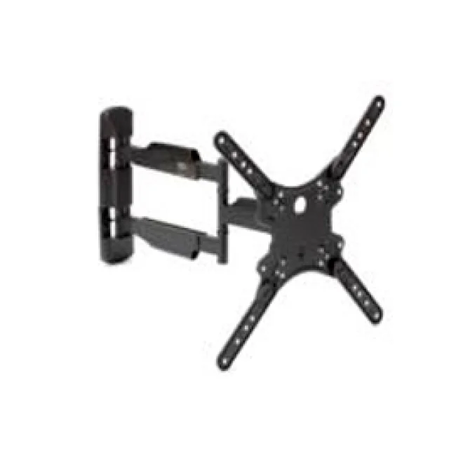 StarTech.com Soporte de Pared para TV de Movimiento Completo - Pantallas VESA de 32"-55" (35kg) - Soporte Universal para Pantalla Plana de Perfil Bajo - Brazo Articulado Resistente Ajustable en Inclinación/Giro