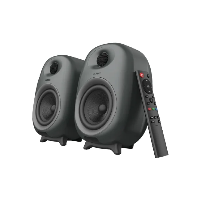 Acteck Bocinas Bluetooth Dynamic Exact BS685 altavoz De 2 vías Negro Alámbrico 80 W image 4