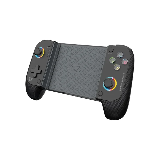 Gamepad BALAM RUSH para Móvil Inalámbrico Kontrol Move G626 / Bluetooth 5.0 / Compatible con Android + IOS + Botones Mecánicos + Gatillos Sensibles + Funciones Turbo + RGB / Recargable / Legend Negro image 5