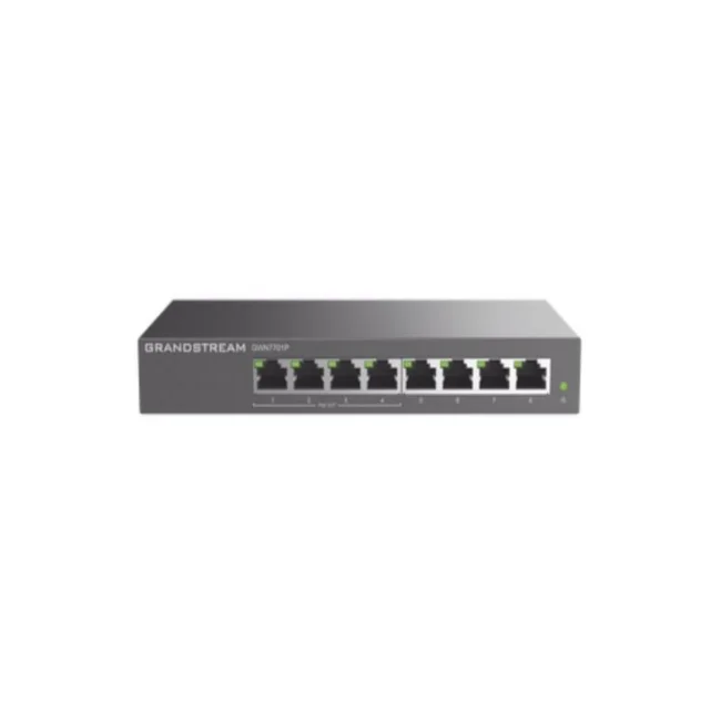 Grandstream Networks GWN7701P dispositivo de redes No administrado Gigabit Ethernet (10/100/1000) Energía sobre Ethernet (PoE) Negro image 8