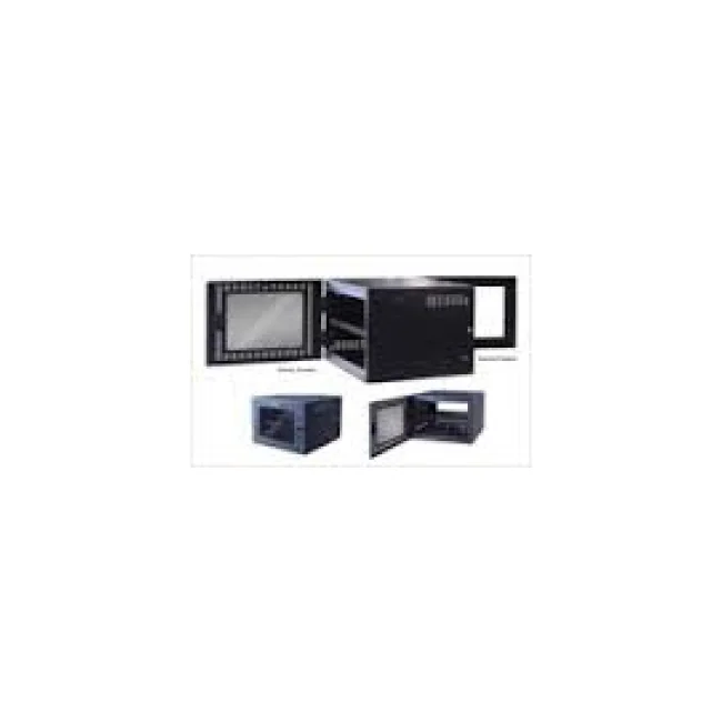 North System CAWM6-BKT armario rack 6U Bastidor de pared Negro image 2
