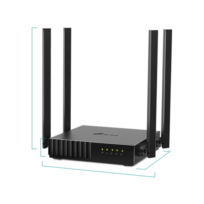 TP-Link Archer C50 router inalámbrico Ethernet rápido Doble banda (2,4 GHz / 5 GHz) Negro image 10