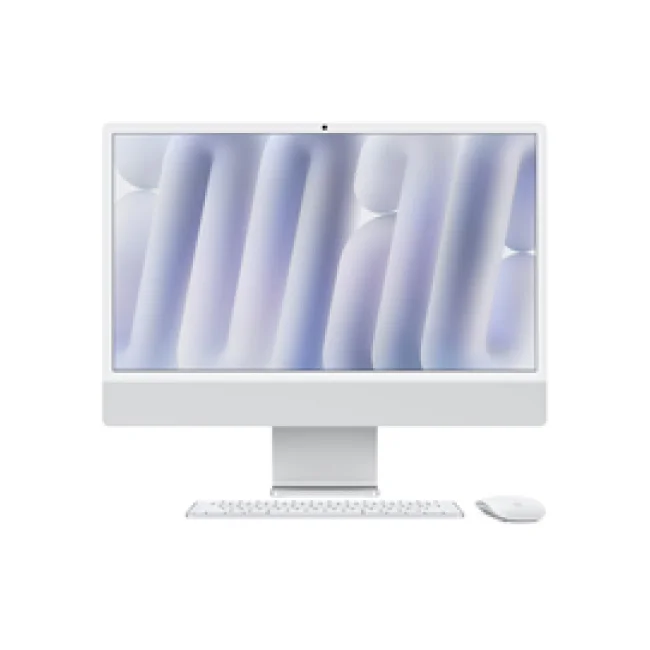 Apple iMac Apple M M4 59.7 cm (23.5") 4480 x 2520 Pixeles PC todo en uno 16 GB 512 GB SSD macOS Sequoia Wi-Fi 6E (802.11ax) Plata