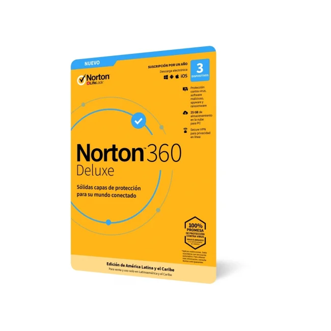NORTON 360 DELUXE 3 DISPOSITIVOS 1 AÑO (21414731) image 2
