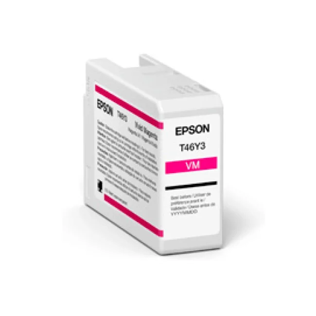 CARTUCHO EPSON MODELO T46Y MAGENTA LIGHT, PARA PLOTTER P900 (50 ML)