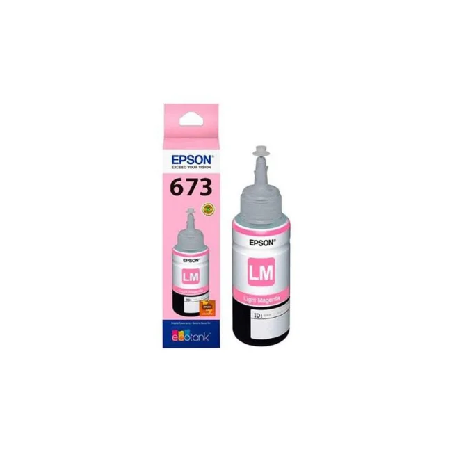 TINTA EPSON T673620 MAGENTA LIGHT P/ L800/L1800/L805 L810 L850 image 3