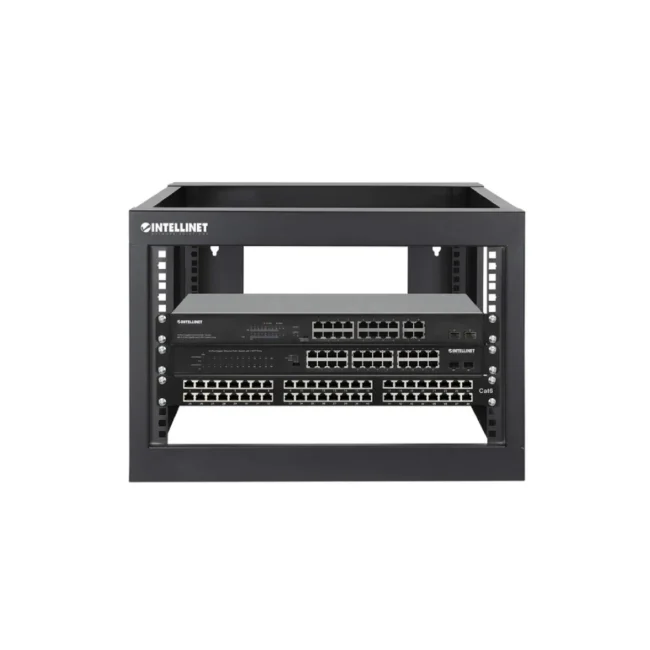Intellinet Rack abierto de 19" para montaje en pared, 4 postes, 6U image 10