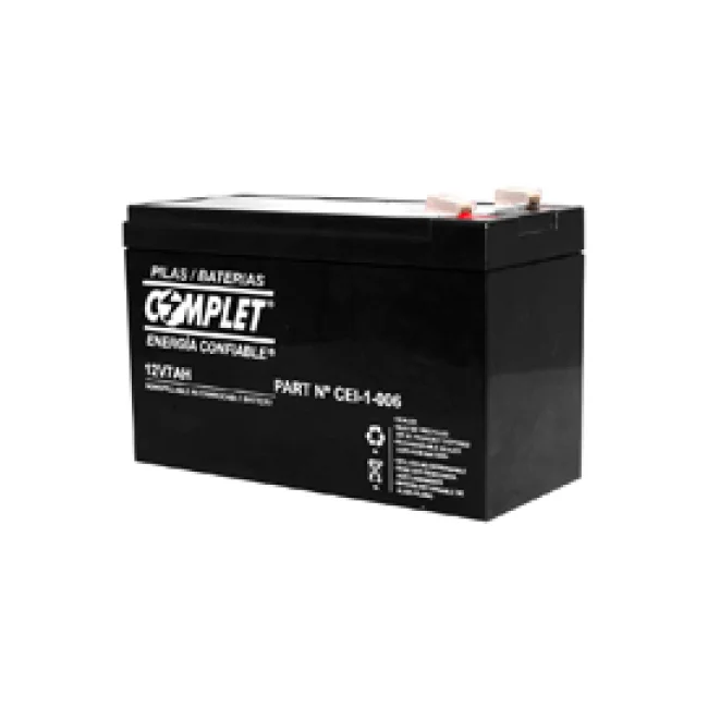 Complet CEI-1-006 batería para sistema UPS 12 V 7 Ah
