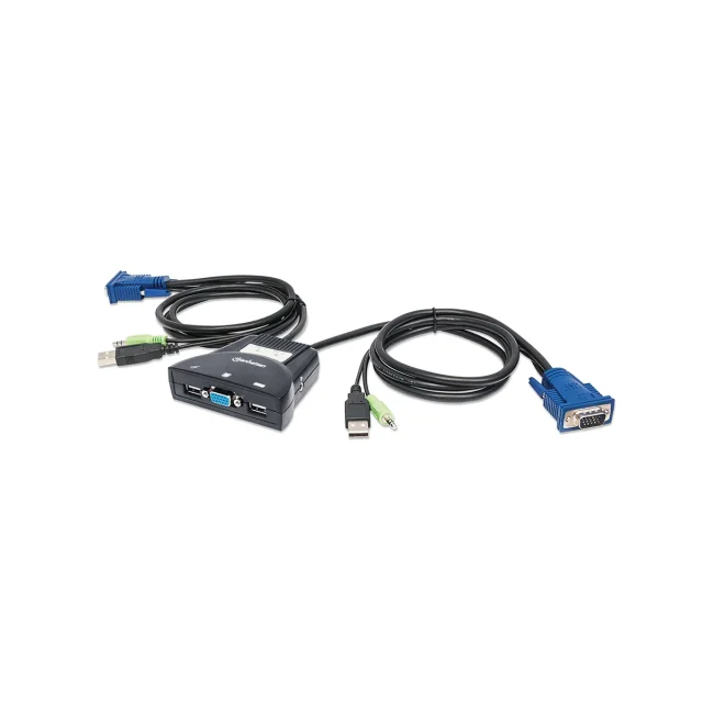 Manhattan Mini Switch KVM de 2 puertos image 11