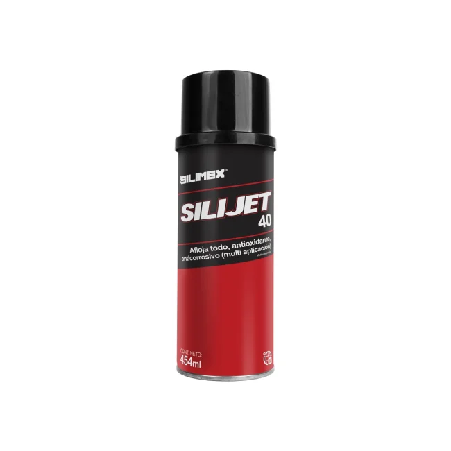 AEROSOL | SILIMEX | SILI JET 40 454 ML | AFLOJA TODO | PROTECTOR DE METALES ANTIOXIDANTE Y ANTICORROSION image 2