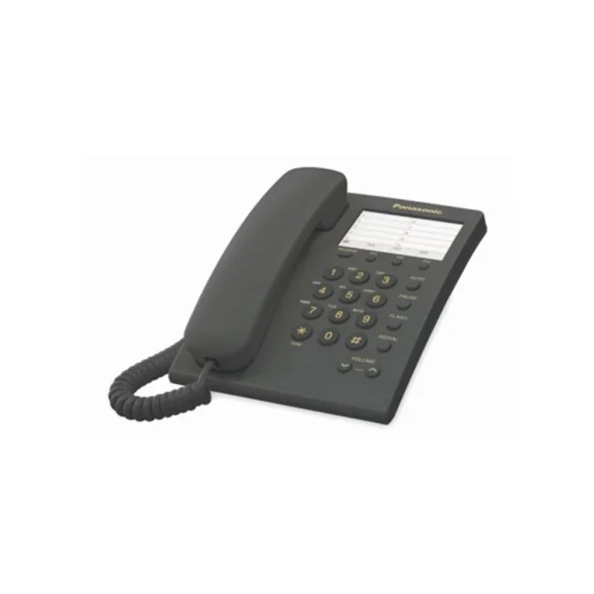 Panasonic KX-TS550 Teléfono analógico Identificador de llamadas Negro image 6