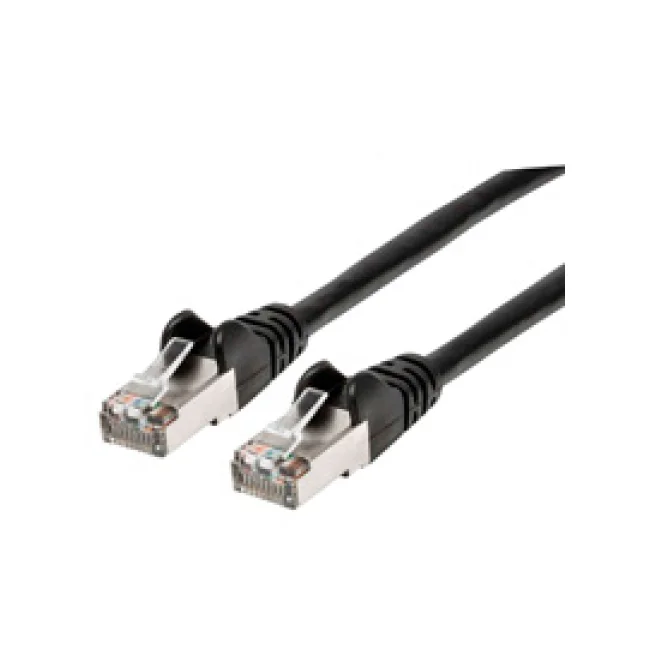 Intellinet Cable de Red Cat6a S/FTP, 30 cm, Negro image 2