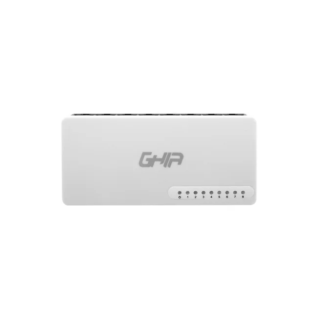 SWITCH GHIA 8 PUERTOS RJ45 10/100 MBPS NO ADMINISTRABLE AUTO MDI/MDIX HALF FULL DUPLEX image 2