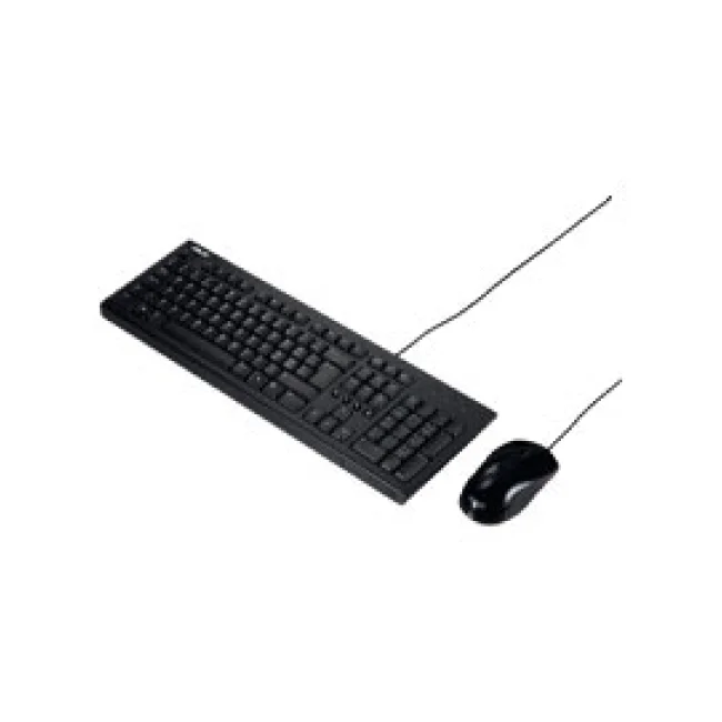 ASUS U2000 teclado Ratón incluido Hogar / Oficina USB QWERTY Español Negro