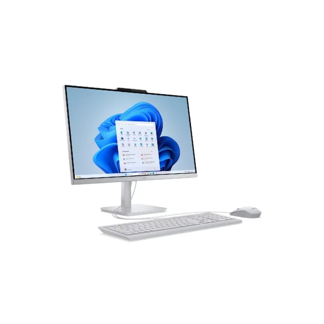 AIO LENOVO A100/CORE I3-N305 1.80GHZ/8GB/256GB SSD/23.8 FHD/COLOR GRIS NUBE/WIN 11 HOME/1 AÑO EN CENTRO DE SERVICIO