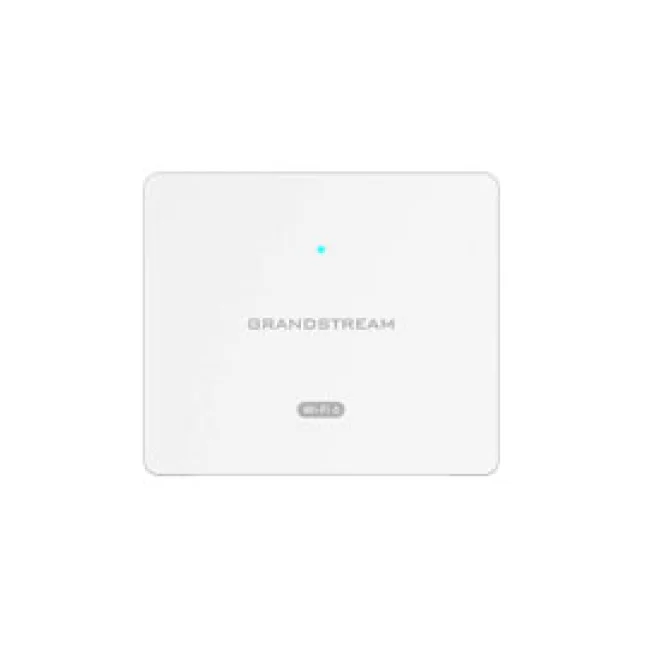GRANDSTREAM GWN7604 - Punto de Acceso Wi-Fi 6 802.11ax compacto/ Hasta 3 Gbps/ 4 puertos Gigabit: uplink PoE/PoE+ y 2 con salida PoE para alimentar otros equipos/ 256 usuarios concurrentes/ Ideal hotelería y oficinas/ Gestión gratuita GWN.Cloud