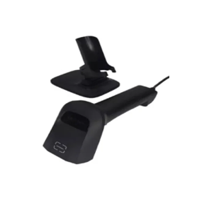 ESCÁNER DE CÓDIGOS 2D 3NSTAR SC415 CON BASE, DETECCIÓN AUTOMÁTICA, USB, NEGRO SC415