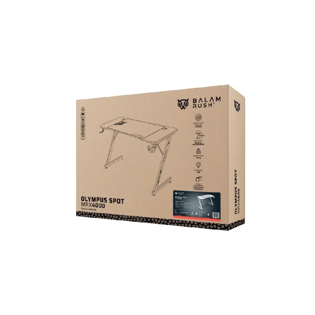 ESCRITORIO GAMER BALAM RUSH OLYMPUS SPOT MRX4000 BLANCO BR-941426 image 6