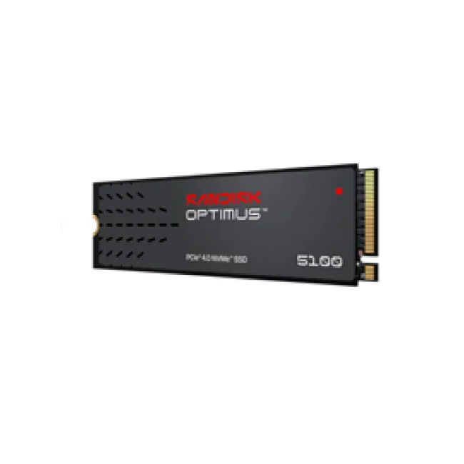 UNIDAD DE ESTADO SOLIDO SSD INTERNO SANDISK OPTIMUS 5100 500GB M.2 2280 NVME PCIE 4.0X4 LECT.6600MBS ESCRIT.5600MBS PC  SDSP51500GAN-000E0