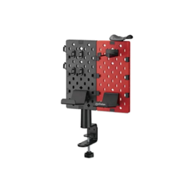 Manhattan Soporte de escritorio con tablero organizador perforado y porta accesorios image 2