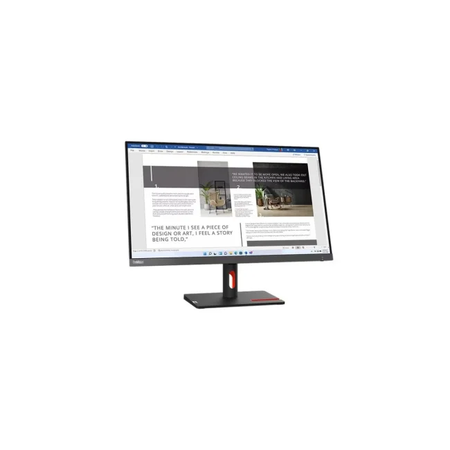 Lenovo ThinkVision S27i-30 monitor de computadora 68.6 cm (27") 1920 x 1080 Pixeles Full HD LED Negro, Gris image 3