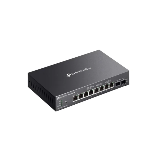 TP-Link Omada SG2210XMP-M2 dispositivo de redes Gestionado L2/L2+ 2.5G Ethernet (100/1000/2500) Energía sobre Ethernet (PoE) Montaje en escritorio/pared Negro image 7