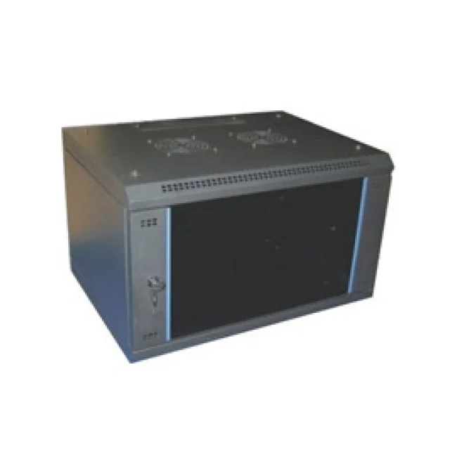 Intellinet GABINETE MURAL 19" RACK CERRADO DE PARED 12U ENSAMBLADO 45CM PROF
