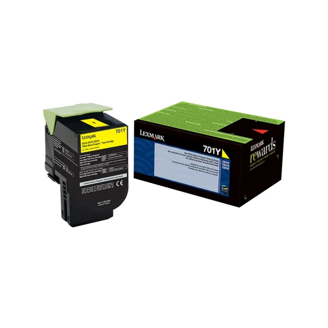 Lexmark 78C4UY0 cartucho de tóner 1 pieza(s) Original Amarillo image 4