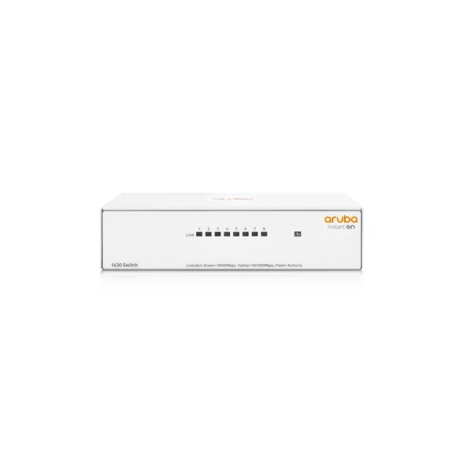 Aruba Instant On 1430 8G No administrado L2 Gigabit Ethernet (10/100/1000) Blanco image 6