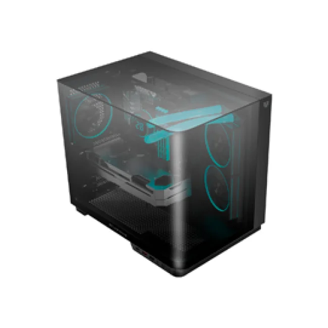 GABINETE BALAM RUSH GAMER MEDIA TORRE CURVE 6800 ATX M-ATX ITX NEGRO BR-941570