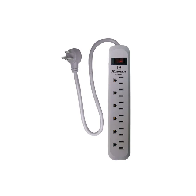 Koblenz SS-460 C supresor de picos Gris 6 salidas AC 120 V 0.9 m image 4