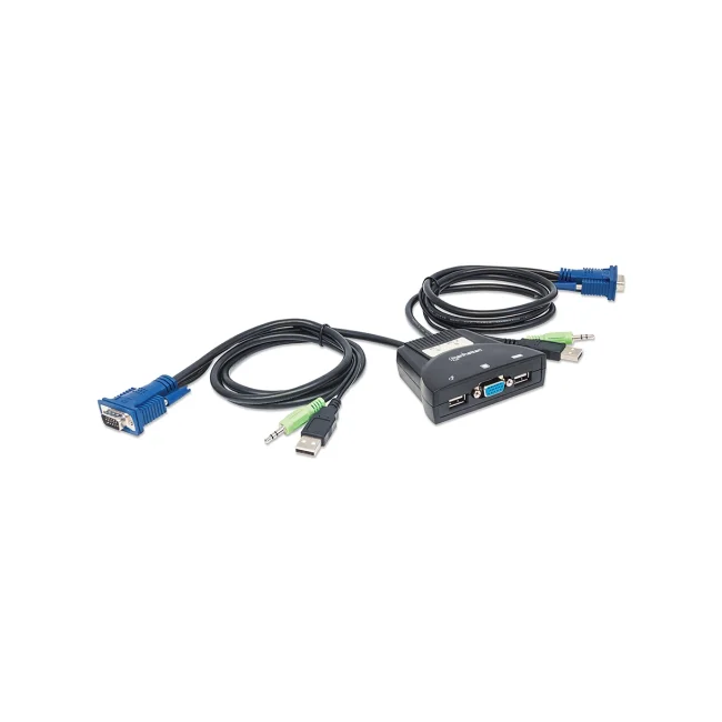 Manhattan Mini Switch KVM de 2 puertos image 9