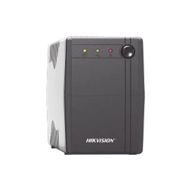 UPS HIKVISION DE 1000 VA / 600 W / PROTECCIÓN CONTRA SOBRECARGA Y DESCARGA / ENTRADA Y SALIDA 120 VCA / 6 TOMAS NEMA 5-15R (4 CON RESPALDO Y 2 SIN RESPALDO)