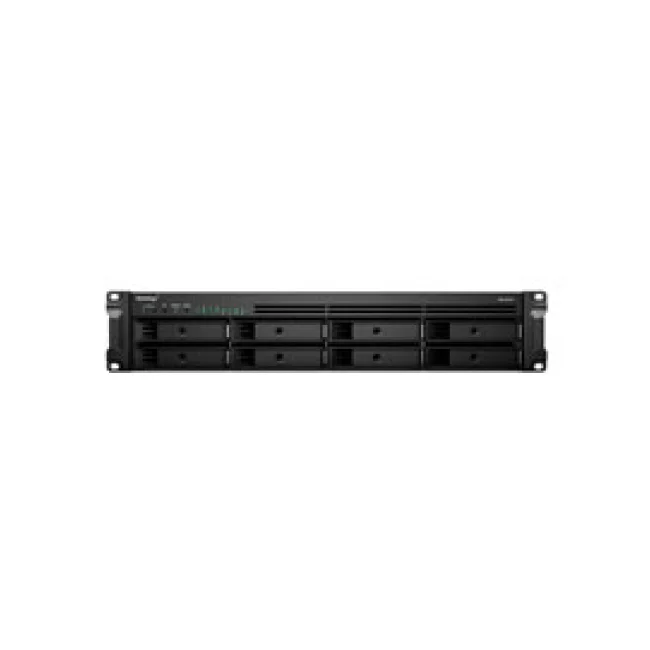 Synology RackStation RS1221+ servidor NAS o de almacenamiento Bastidor (2U) Ryzen Embedded V1500B 4 GB DDR4 DiskStation Manager Negro