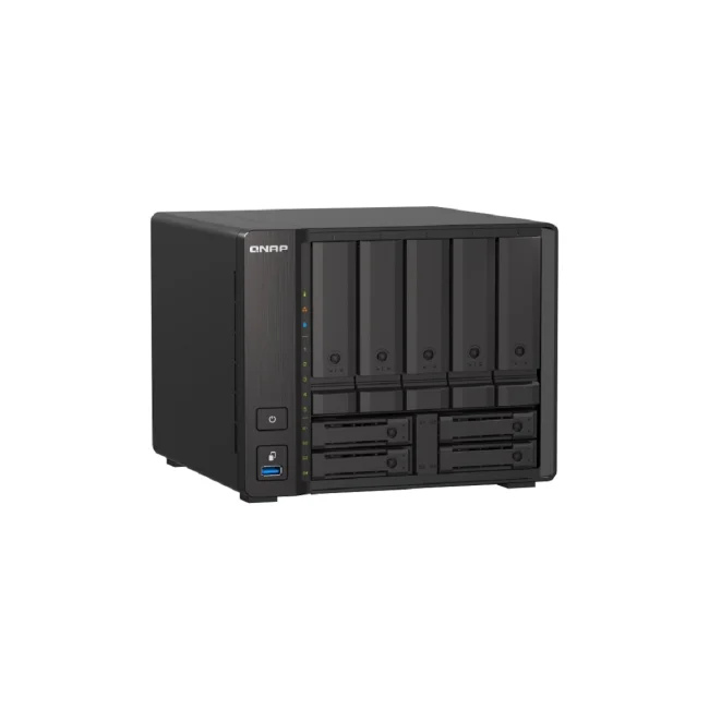QNAP TS-h973AX NAS Tower Ryzen Embedded V1500B 8 GB DDR4 0 TB QuTS hero Negro image 4