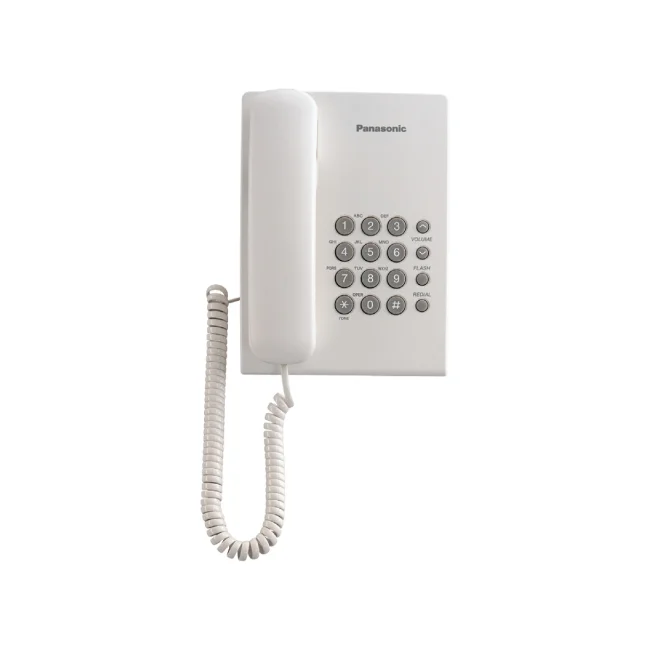 Panasonic KX-TS500 Teléfono analógico Identificador de llamadas Negro image 6