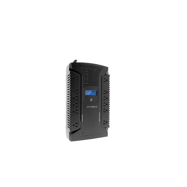 Forza Power Technologies HT-750LCD sistema de alimentación ininterrumpida (UPS) Línea interactiva 0.75 kVA 375 W 12 salidas AC image 8