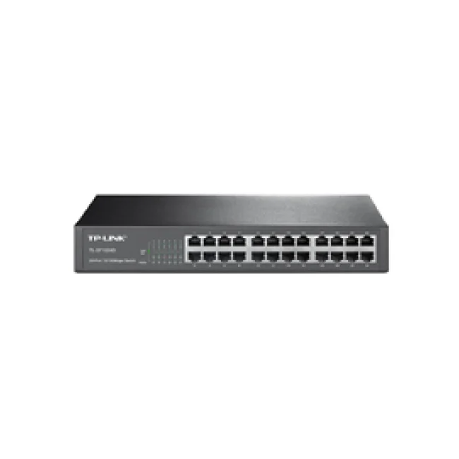 TP-Link TL-SF1024D dispositivo de redes No administrado Fast Ethernet (10/100) Gris