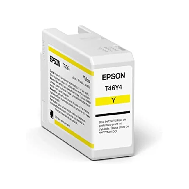 CARTUCHO EPSON MODELO T46Y AMARILLO, PARA PLOTTER P900 (50 ML) image 2