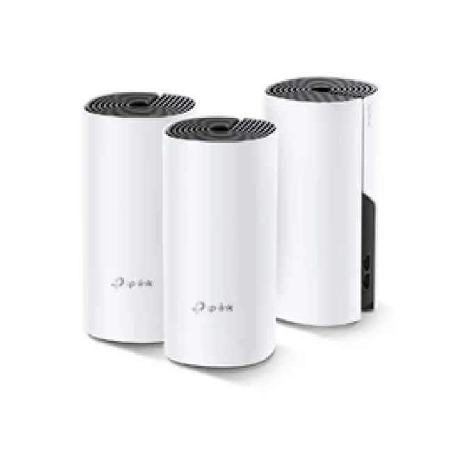 TP-Link Deco E4 (3-pack) Doble banda (2,4 GHz / 5 GHz) Wi-Fi 5 (802.11ac) Blanco, Gris 2 Interno image 2
