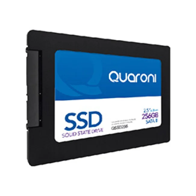 Quaroni QSSD256 unidad externa de estado sólido 256 GB Negro