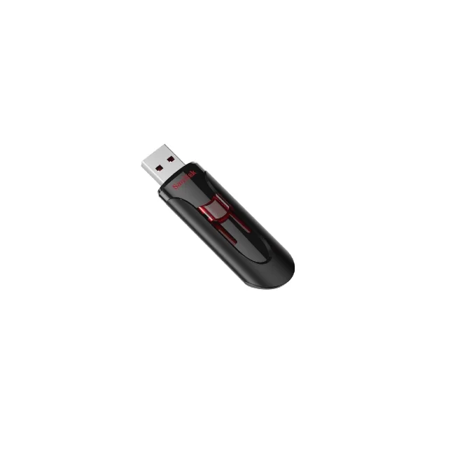 SanDisk UFM 64GB USB CRUZER GLIDE 3.0 unidad flash USB USB tipo A 3.2 Gen 1 (3.1 Gen 1) Negro, Rojo image 6