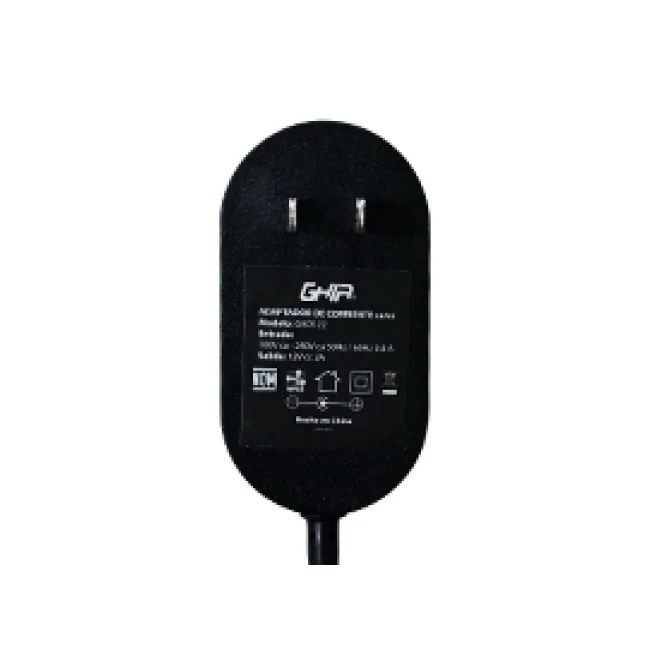 Ghia GAD122 adaptador e inversor de corriente Interior Negro