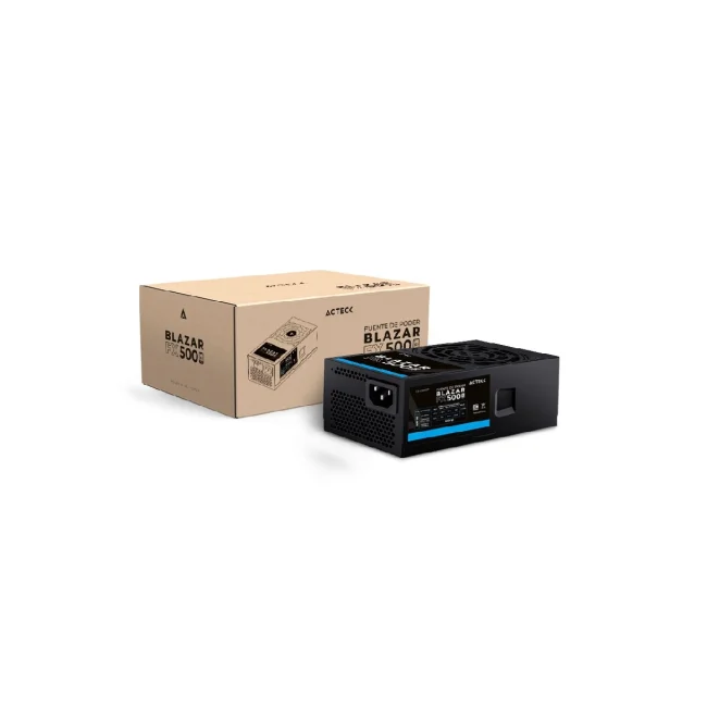 FUENTE DE PODER ACKTECK FX500 TFX 500W/1ATX 24/1ATX12V/NEG ES-05002T image 3