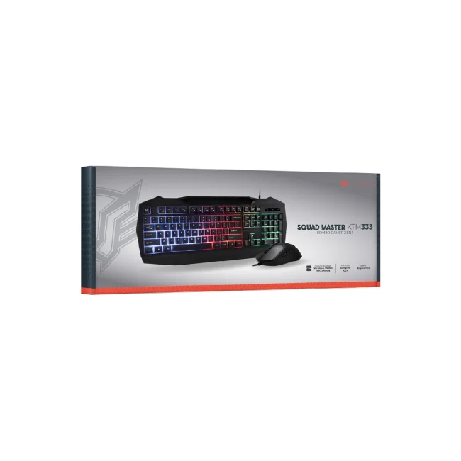 Balam Rush Squad Master KTM333 teclado Ratón incluido USB Español Negro image 15