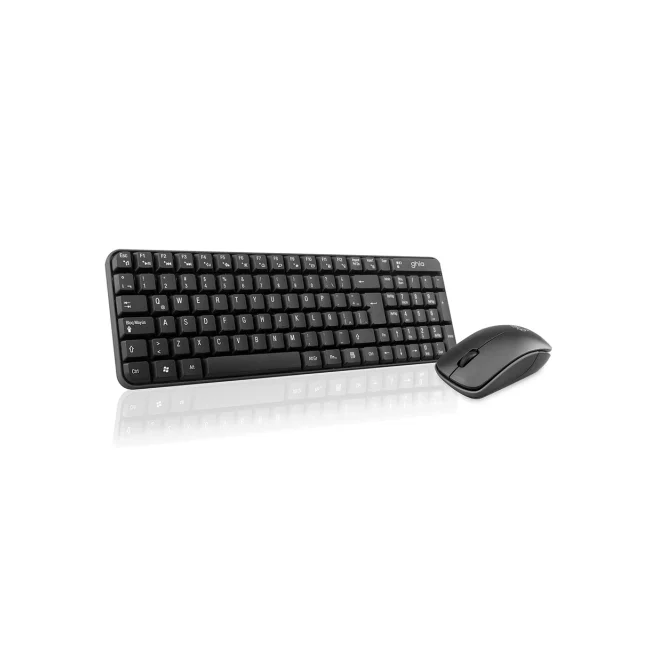 COMBO TECLADO MULTIMEDIA Y MOUSE OPTICO GHIA / GT4000BB / INALAMBRICO / RECEPTOR USB / NEGRO image 2